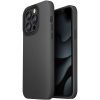 Pouzdro UNIQ Lino Charcoal MagSafe Compatible iPhone 13 Pro Max šedé