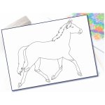 Radost v písku Šablona na pískování kůň A6 105 x 148 mm – Sleviste.cz