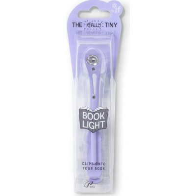 If Really Tiny Booklight Fialové 15 x 30 x 122 mm – Zboží Dáma
