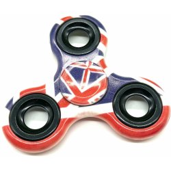 Antistresový Fidget Spinner Británie