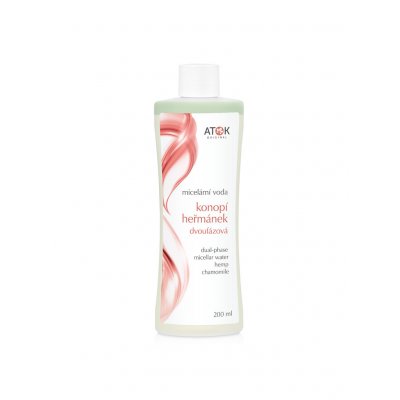 Original Atok Micelární voda Konopí-heřmánek – dvoufázová 200 ml – Hledejceny.cz