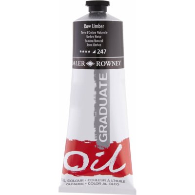 Daler Rowney Graduate olejová barva raw umber 200 ml 1 ks – Hledejceny.cz