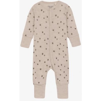 Celoroční merino overal CeLaVi Celopotisk Kytičky Rose Dust – Hledejceny.cz
