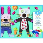 Djeco Výtvarná sada První koláž kočička a medvídek – Zboží Dáma Djeco Výtvarná sada První koláž kočička a medvídek – Zboží Dáma