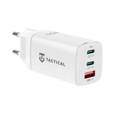 Tactical AR-QC-PD 2xUSB-A/USB-C QC 3.0 5.4A Cestovní Nabíječka White – Zbozi.Blesk.cz