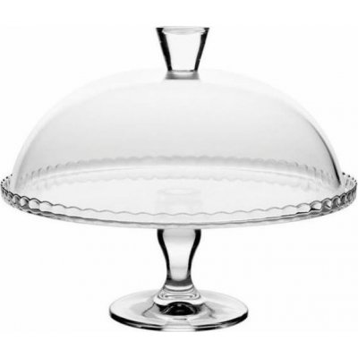 Pasabahce Skleněný dortový stojan se stínidlem 32cm na dort – Sleviste.cz
