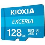 KIOXIA EXCERIA microSDXC UHS-I U1 128 GB LMEX1L128GG2 – Zboží Mobilmania