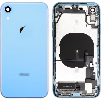 Apple iPhone XR - Zadní Housing - modrý s malými instalovanými díly – Zbozi.Blesk.cz