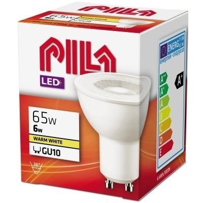 PILA LED žárovka GU10 65W 827 36D ND 460Lm 230V – Hledejceny.cz