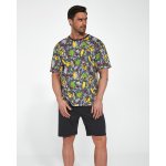 Cornette 323/108 Mexico 2 pánské pyžamo krátké tm.šedé – Hledejceny.cz