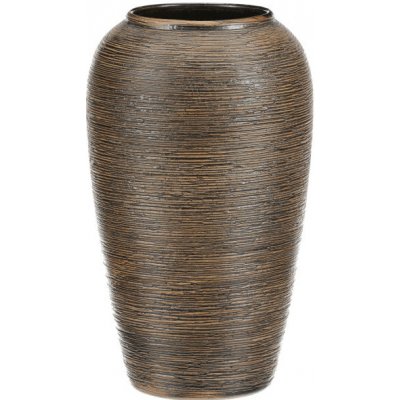 Váza keramická - zaoblená, 26 cm, hnědá Autronic (VZ9218), Keramika – Hledejceny.cz