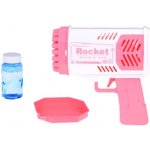 Bublifuková pistole se světlem růžová – Zboží Mobilmania