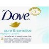 Mýdlo Dove Pure & Sensitive hypoalergenní toaletní mýdlo 100 g