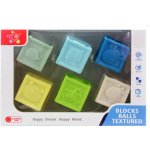 Teddies Dětské pískací kostky 6 ks – Zboží Dáma
