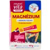 Vitamín a minerál Maxi Vita Premium Magnézium + aminokyseliny s příchutí maliny a višně 20 sáčků 40g