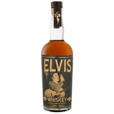 Elvis Straight Tennessee Whiskey 45% 0,7 l (holá láhev) – Hledejceny.cz