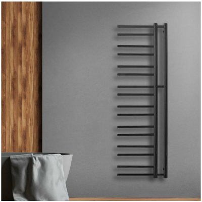 P.M.H. Theia T2B-L levá 500 mm x 1540 mm Černá – Zboží Dáma