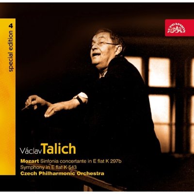 Česká filharmonie, Václav Talich - Talich Special Edition 4/ Mozart - Koncertantní symfonie K 297b, Symfonie Es dur K 543 CD – Hledejceny.cz