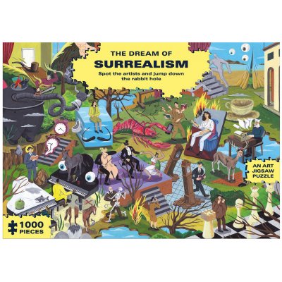 LAURENCE KING Sen o surrealismu 1000 dílků – Zboží Dáma