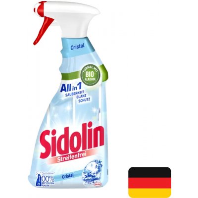 Sidolin Cristal čistič skel 500 ml – Zbozi.Blesk.cz