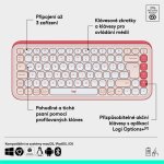 Logitech POP Icon Keys Bluetooth Keyboard 920-013073 – Zbozi.Blesk.cz