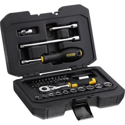 Stanley STMT82828-1 - Sada hlavic nástrčných (GOLA) 1/4", 38-dílná – Sleviste.cz