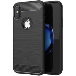 Pouzdro Forcell Carbon Apple iPhone X černé
