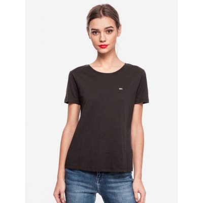 Tommy Hilfiger Tommy Jeans SOFT JERSEY TEE černé – Zbozi.Blesk.cz