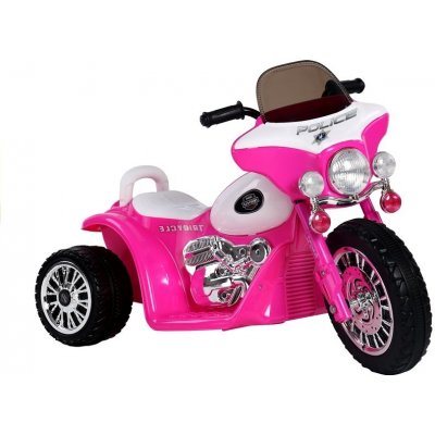Lean Cars elektrická jízda na motocyklu JT568 růžová – Zboží Mobilmania