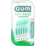 GUM Soft Picks Advanced Regular mezizubní kartáčky 30 ks – Zboží Mobilmania