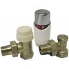 Instalatérská potřeba Klum, Set termostatický, rohový 1/2" ( term. ventil, uzav. šroubení, hlavice) PR8065S
