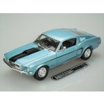 Maisto Ford Mustang GT Cobra Jet FB 1968 metalíza modrá 1:18 – Zbozi.Blesk.cz