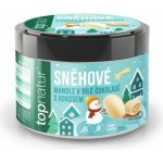 TOPNATUR Vánoční sněhové mandle v bílé LC čokoládě s kokosem 250 g – Hledejceny.cz