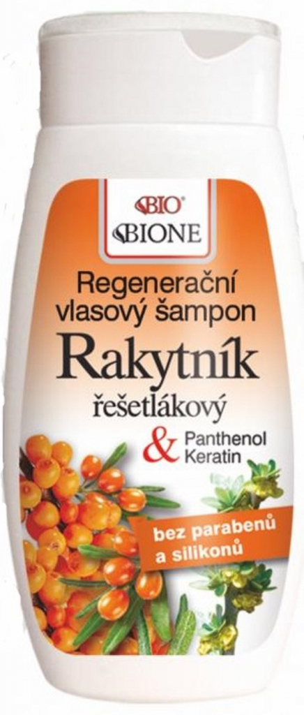 BC Bione Cosmetics šampon vlasový regenerační Rakytník 260 ml