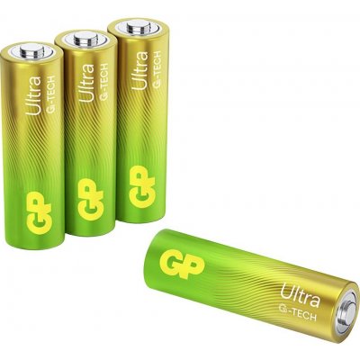 GP Batteries Ultra tužková baterie AA alkalicko-manganová 1.5 V 4 ks – Zboží Mobilmania