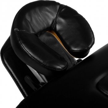 Movit Deluxe přenosné masážní lehátko černé 185 x 80 cm