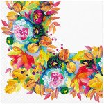 Ubrousek 33x33cm Podzim akvarel – Sleviste.cz