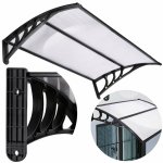 Springos Polyroof 120x 75cm černá/transparentní – Sleviste.cz