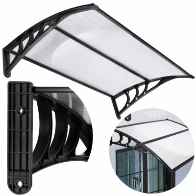 Springos Polyroof 120x 75cm černá/transparentní – Sleviste.cz