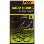 Fox Curve Shank Short vel.8 10 ks – Zboží Dáma