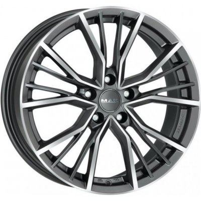 MAK Union 7x17 5x112 ET40 gunmetal mirror