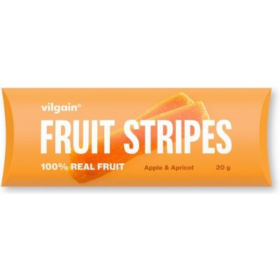 Vilgain Fruit Stripes 100% z českého a slovenského ovoce bez přidaného cukru a konzervantů 200 g – Zbozi.Blesk.cz