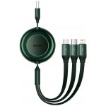 Baseus CAMJ010006 Bright Mirror 3v1 MicroUSB/USBC/Lightning, 3,5A, 1,1m – Hledejceny.cz