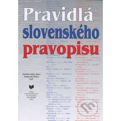 Pravidlá slovenského pravopisu - Kolektív autorov