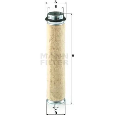 MANN FILTER Vzduchový filtr CF 600 – Hledejceny.cz