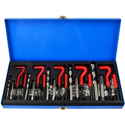 Sada na opravu stržených závitů M5-M12 131 dílů GEKO G02790 – Zboží Dáma