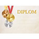 Diplom A5 Medaile – Zboží Mobilmania