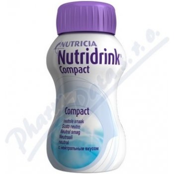 NUTRIDRINK COMPACT S PŘÍCHUTÍ NEUTRÁLNÍ POR SOL 4X125ML