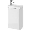 Koupelnový nábytek Cersanit Moduo Skříňka s umývátkem, 59x39x22 cm, 1 dvířka, panty L/P, bílá S801-218-DSM