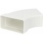 Vents Koleno pro čtyřhranné potrubí vodorovné 204x60 mm PVC – Hledejceny.cz